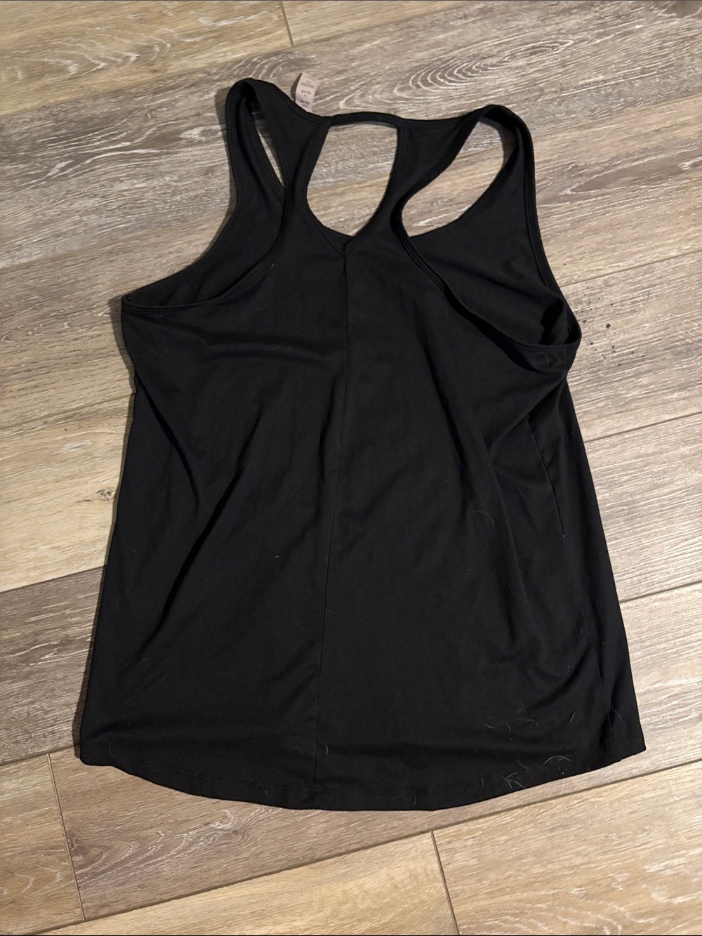 Black Racerback Tank Top - Picture 2 of 2